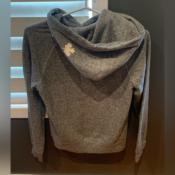 Roots Women’s Salt and Pepper Hoodie XXS - Picture 2 of 3